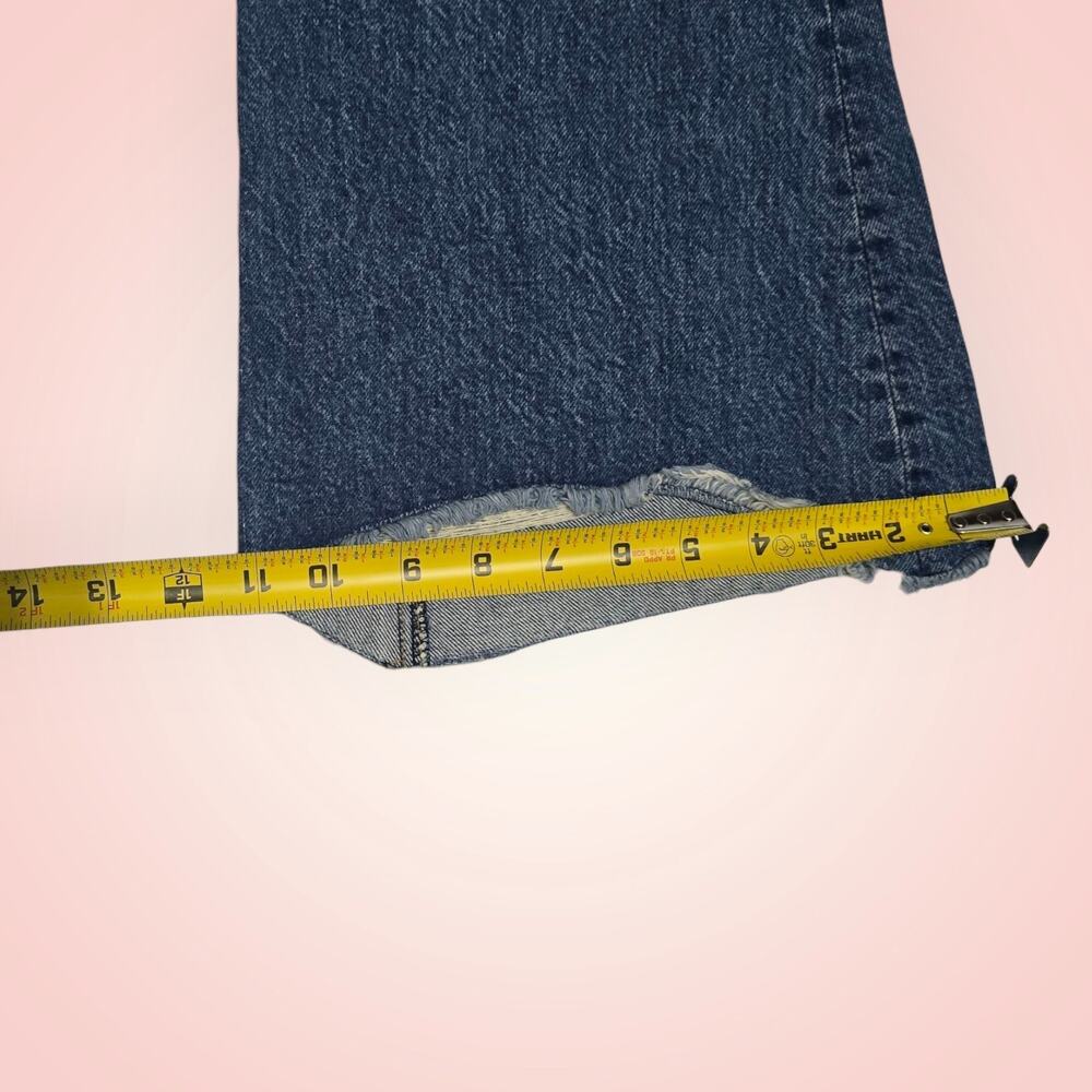 Edwin Jeans Chrissy Rumour Wide Flare Mid-Rise Denim Size 24 NWT Women - Picture 10 of 12